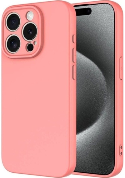 Apple Uyumlu iPhone 15 Pro Max Kılıf Zore Mara Lansman Kapak Pembe