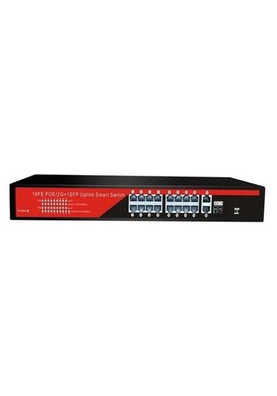 Ezcool 16port Ez-16psf-sfp Gıgabıt 1-sfp 2-uplınk 240w Yönetilemez Swıtch