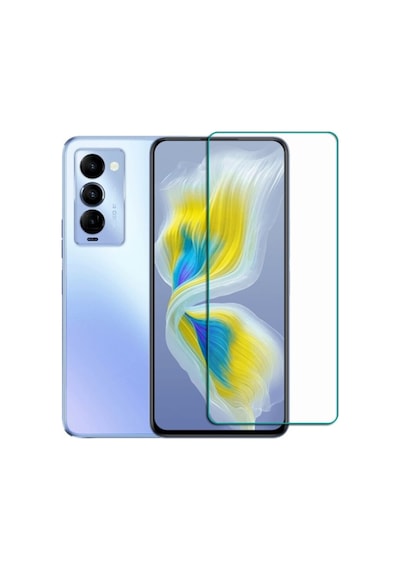 Tecno Camon 18 Kırılmaz Ekran Koruyucu Temperli Cam Tam Kaplayan Full Cam