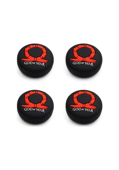 God Of War Desenli Xbox One S/one X/xbox E/xbox 360 Analog Koruyucu Silikon Pad