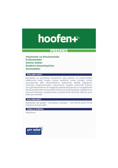 Vioment Hoofent 10 Kg - Tırnak Problemlerinde; Optimal Destek -