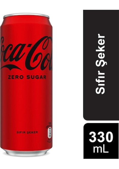 Coca Cola Kola Zero Sugar 330 Ml X 24 Adet