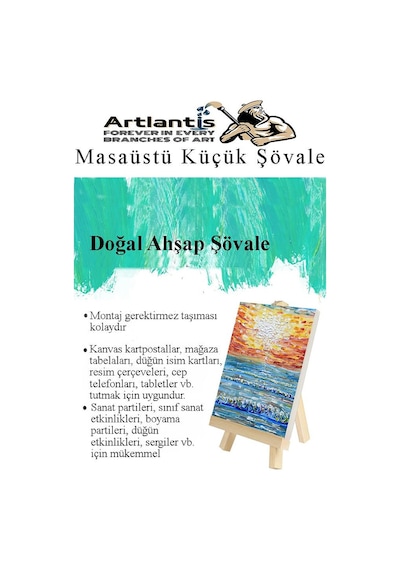 Küçük Akrobat Şövale Masaüstü 2 Adet Mini Katlanabilir Tuval Çerçeve Fotoğraf Sövale Ressam Sehbası Resim Standı