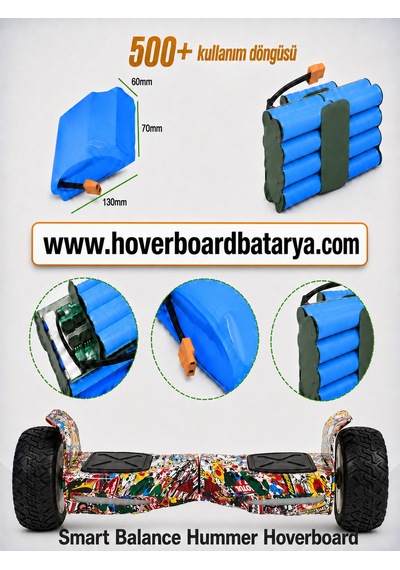 Smart Balance Hummer 6 Ay Garantili Hoverboard Bataryası