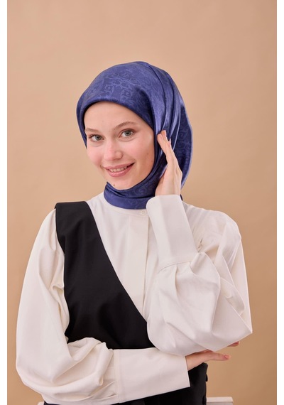 Silk Home Shiny Eşarp 75012-25 Parlament Mavisi