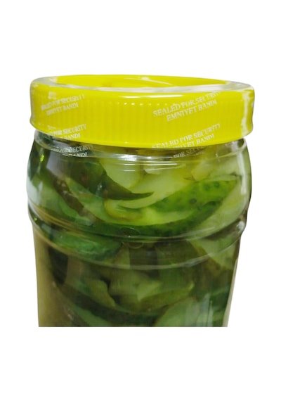 Ev Yapımı Kornişon Salatalık Turşusu Jüliyen Kesim 850 Gr.