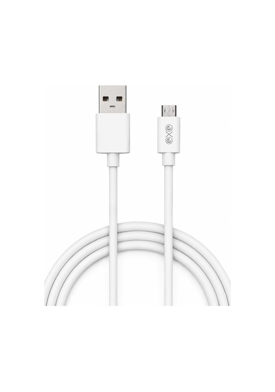 Exe Micro Usb Hızlı Şarj Ve Data Kablosu 3a 2 Metre Beyaz