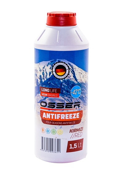 Osser Anifiriz Kırmızı 1.5 L