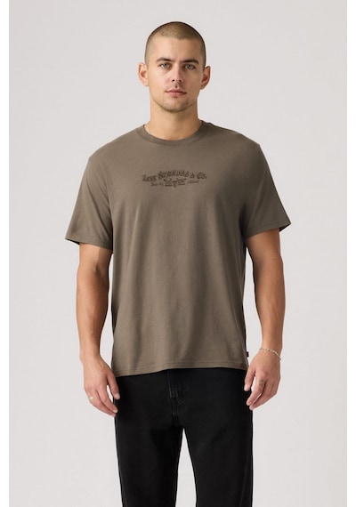 Levi's Lse Ss Relaxed Fit Serif Ls Co 1 Bun Kahverengi Erkek T-shirt-14326
