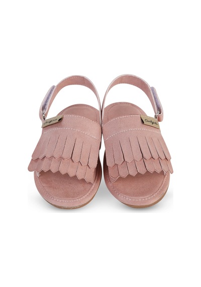 Civil Girls Püsküllü 26-31 Numara Sandalet - Pembe