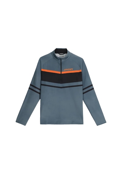Spyder Spyder Legacy 1/2 Zip Erkek İçlik Üst 4375 Mavi