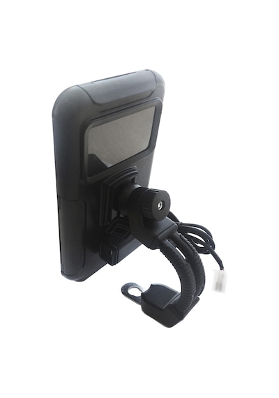 Tristar Suporte XL  USB Bağlantılı Motosiklet Bisiklet Telefon Tutucu Su Geçirmez 5.5-7.0 inç arası