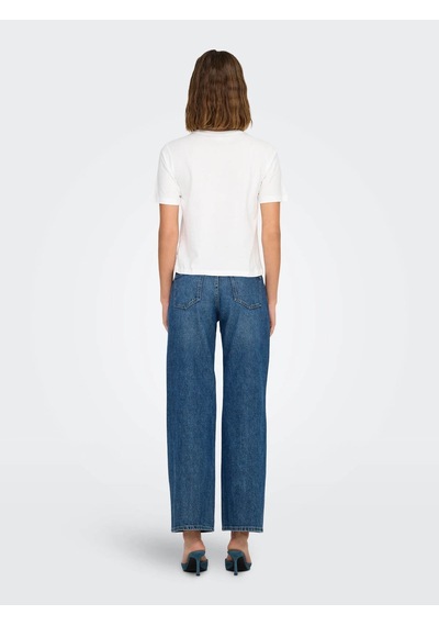 Only Jdyrex S/s Top Jrs Beyaz Kadın T-shirt 15344612 Beyaz