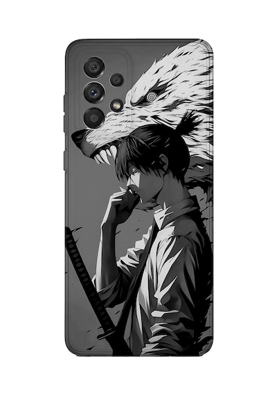 Samsung Galaxy M52 Uyumlu Baskılı Şeffaf Telefon Kılıfı Koleksiyon: Animesoul Sketchbook 1