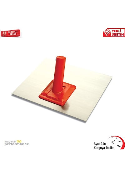 Dekor 114 Alçı Küreği Plastik Saplı 30 CM x 24 CM