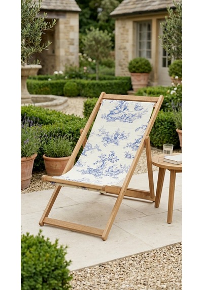 Toile Azure Şezlong Çok Renkli