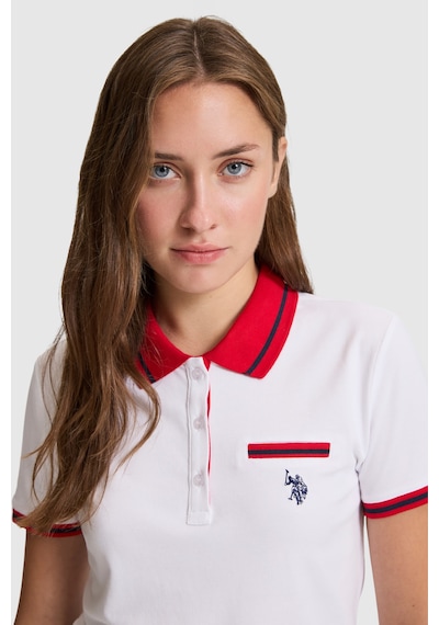 U.S. Polo Assn. U.s. Polo Assn. Kadın Beyaz Tişört Basic 50323455-vr013 U.S. Polo Assn. U.s. Polo Assn. Kadın Beyaz Tişört Basic 50323455-vr013