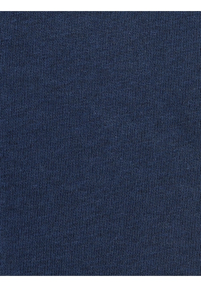 Koton Slogan İşlemeli Pamuk Karışımlı Dikiş Detaylı Yarım Fermuarlı Sweatshirt Lacivert 5wam70263mk Lacivert