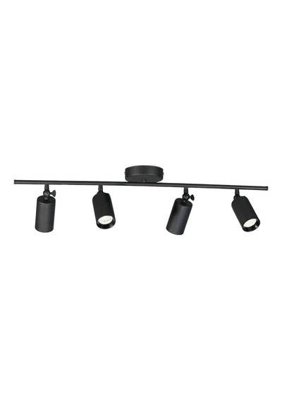 Spoti Modern Tasarım Salon - Mutfak - Banyo Spot Ledli Sıralı Avize Siyah, 80 Cm, 3000, Kelvin Diğer