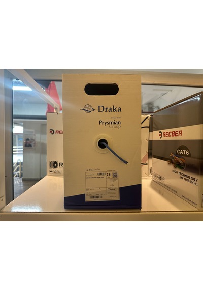 Prysmain Draka H.f Cat 6 Uc400 C6 U/utp 23awg Lshf 305 M.mavi