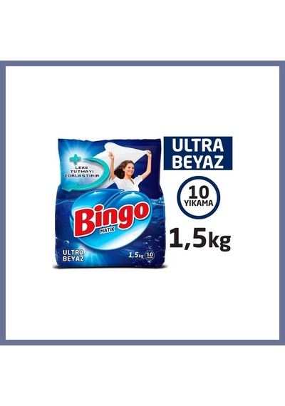 Bezos Matik Ultra Beyaz 1,5kg 1 Adet Dlra