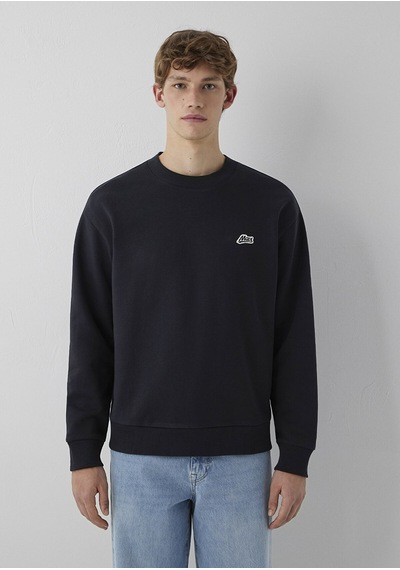 Mavi Logo Sweatshırt Antrasit