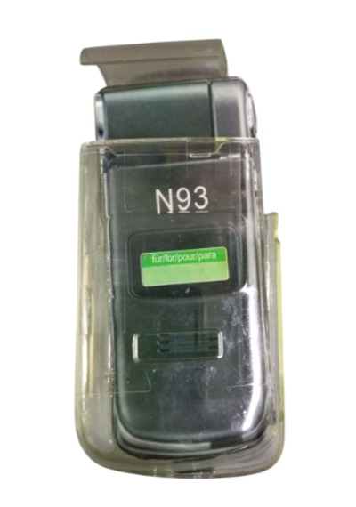 Nokia N93 Uyumlu Telefon Koruyucu Şeffaf Mika Kapak -