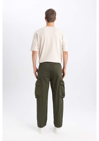 Defacto Gabardin Pantolon Rustik Loose Fit Kargo Cepli B8606AX23WNKH341 Haki Defacto Gabardin Pantolon Rustik Loose Fit Kargo Cepli B8606AX23WNKH341 Haki