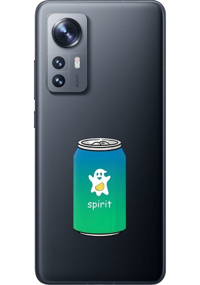 Xiaomi Mi 12 Uyumlu Şeffaf Kılıf Fast Food 2 Tasarımlı