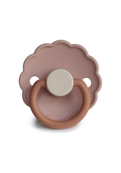 FRIGG Daisy Silikon Emzik - Biscuit 0-6 ay Çok Renkli