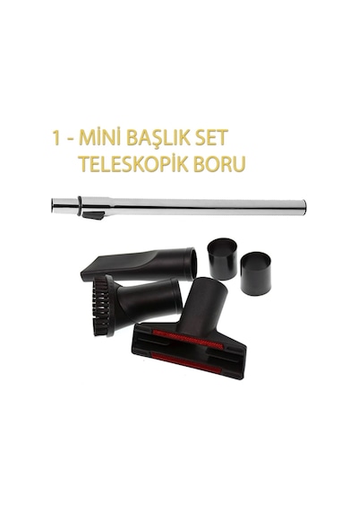 Fantom Universal Wd 1700 Süpürge Emici Başlık Teleskopik Boru