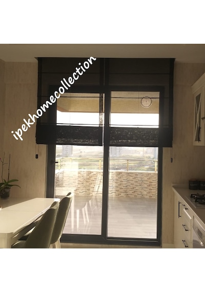 Katlamalı Keten Tül Stor Perde (444106741)