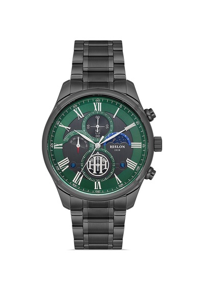 Hislon Men's Timeles's Tm113n-15ss Gri