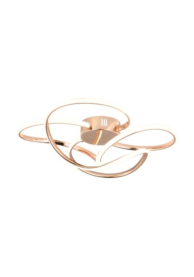 Pl 08 4 Model Gold 3 Renkli Salon Ve Oturma Odası İçin İdeal Alüminyum Avize, 50x25 Gold