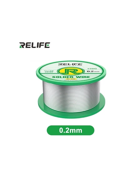 Relife Rl-440 0.2mm 20g Rosin Özlü Lehim Teli