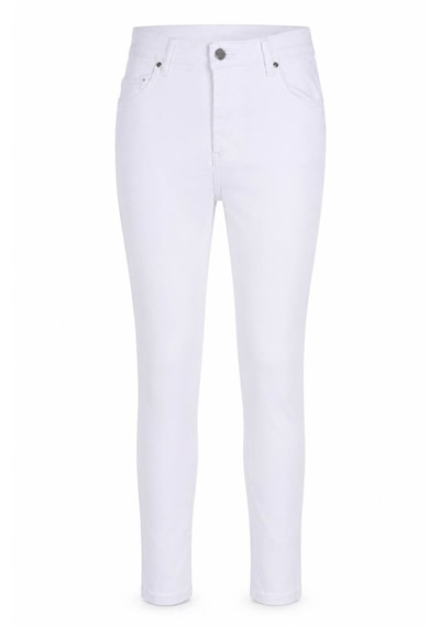 Double Skinny Beyaz Kadın Jean Pantolon 1010b