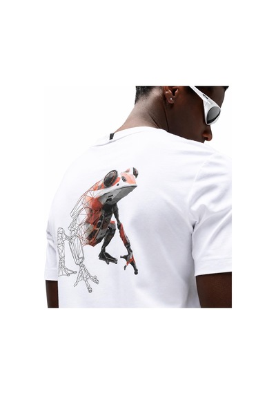 Oakley Futurescape Frog Erkek T-shirt-foa407927w03 White
