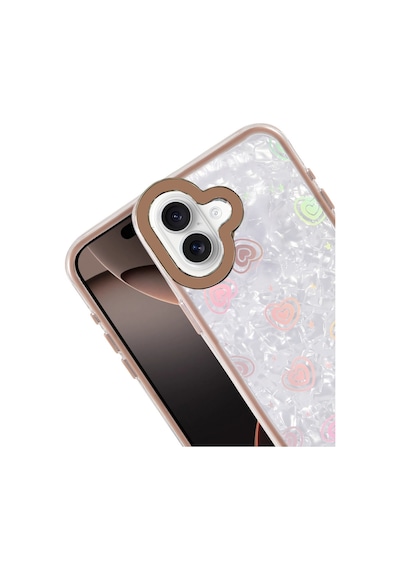Apple iPhone Uyumlu  16 Uyumlu Lumi Desenli Kapak - Çöl Titanyum
