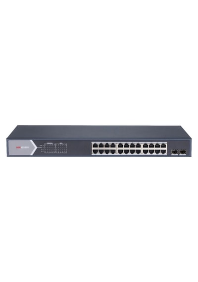 Hikvision DS-3E1526PEIV2 24 Port Poe Gigabit Rack Mount Switch