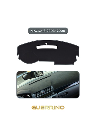 Mazda 3 2003-2009torpido Koruma Halısı Gri Kenar