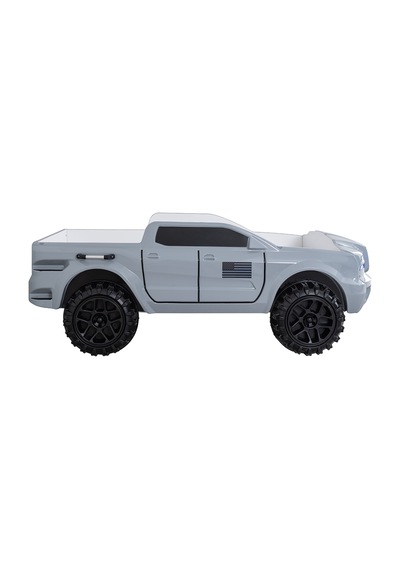 Setaymobilya Arabalı Yatak, Pickup Ledli Arabalı Yatak, 100X190 - Gri Setaymobilya Arabalı Yatak, Pickup Ledli Arabalı Yatak, 100X190 - Gri