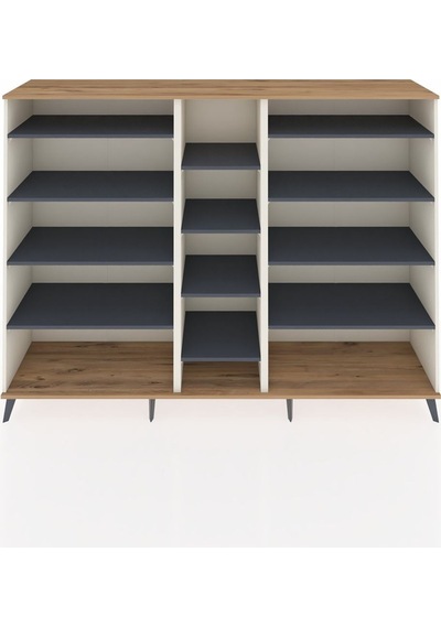 Hyperion Dolap 11 Raflı 220x44x163 Aytaşı-çam/antrasit Atlas Çam/antrasıt - Aytası Hyperion Dolap 11 Raflı 220x44x163 Aytaşı-çam/antrasit Atlas Çam/antrasıt - Aytası
