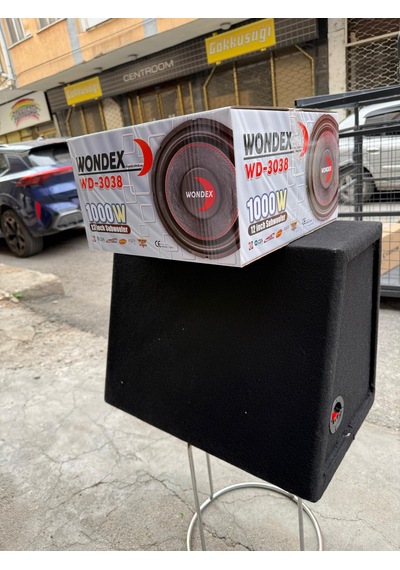 Wd-3038 L Port Kabinli 30 Cm Subwoofer Bas 1000wat 350w Rms Bufır