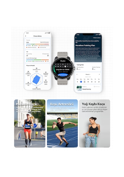 Qcy Track 1.43" Akıllı Saat (Distribütör Garantili)