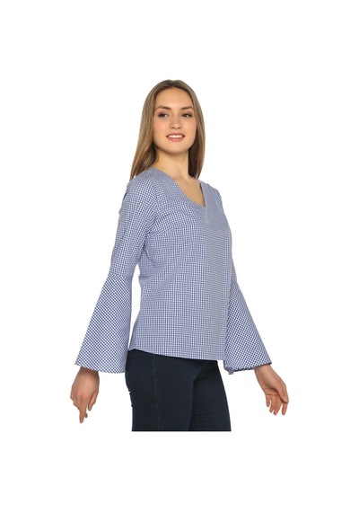 Bulalgiy Kadın Mavi Bluz - Bga059021 Bulalgiy Kadın Mavi Bluz - Bga059021