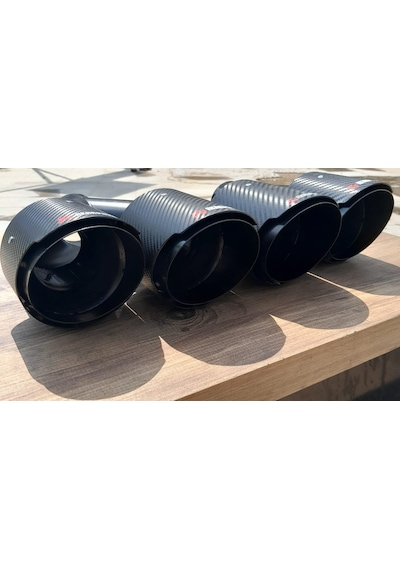 AKRAPOVİÇ 100 MM ÇİFTLİ SAĞ SOL TAKIM (2 ADET ÇİFTLİ)