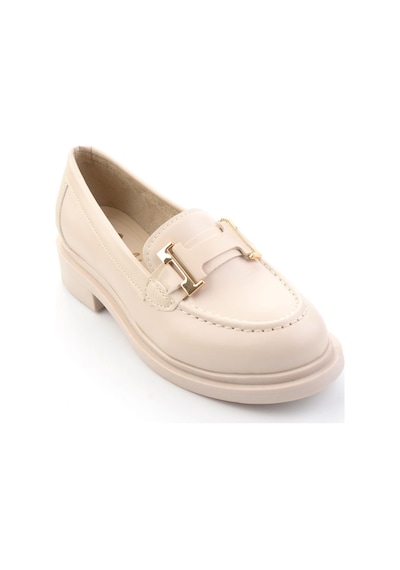 Bej Kadın Loafer Ayakkabı K01257050309