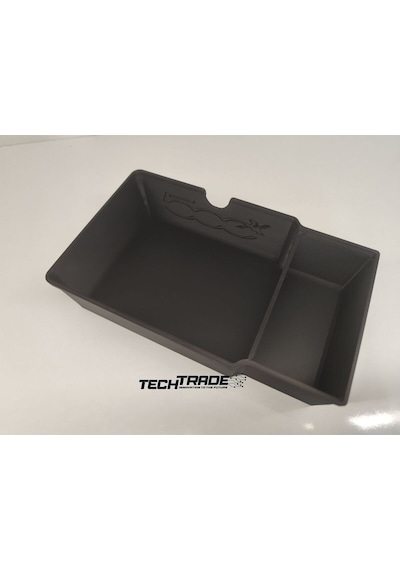 Fıat 500x Kolçak Altı Organizer 2 Bölmeli 500x Yazılı