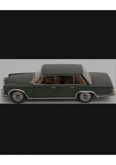 Kk Scale 1:18 1963 Mercedes Benz 600 Swb W100 Yeşil Model Araba