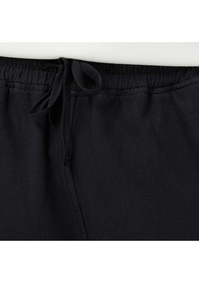 Unıted4 Regular Fit Erkek Siyah Şort Etnak